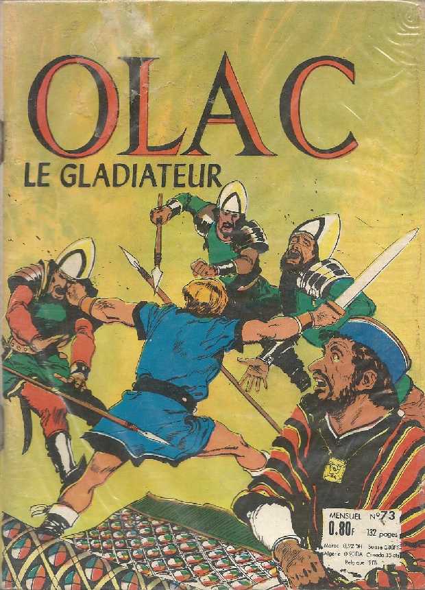 Scan de la Couverture Olac Le Gladiateur n 73